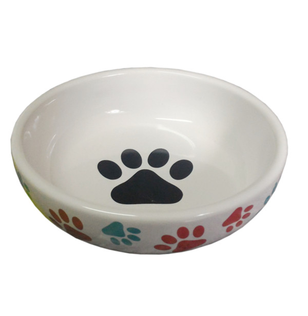 Yarro Miska ceramiczna dla psa Łapki 0.3L